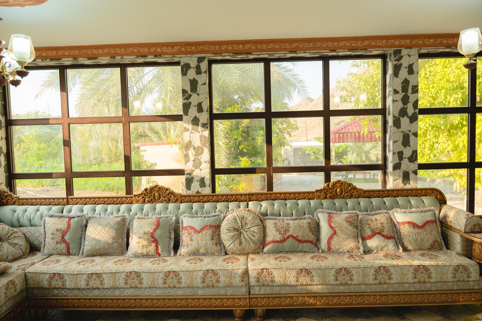 ALSALAM Farmhouse Comfortable Living Hall