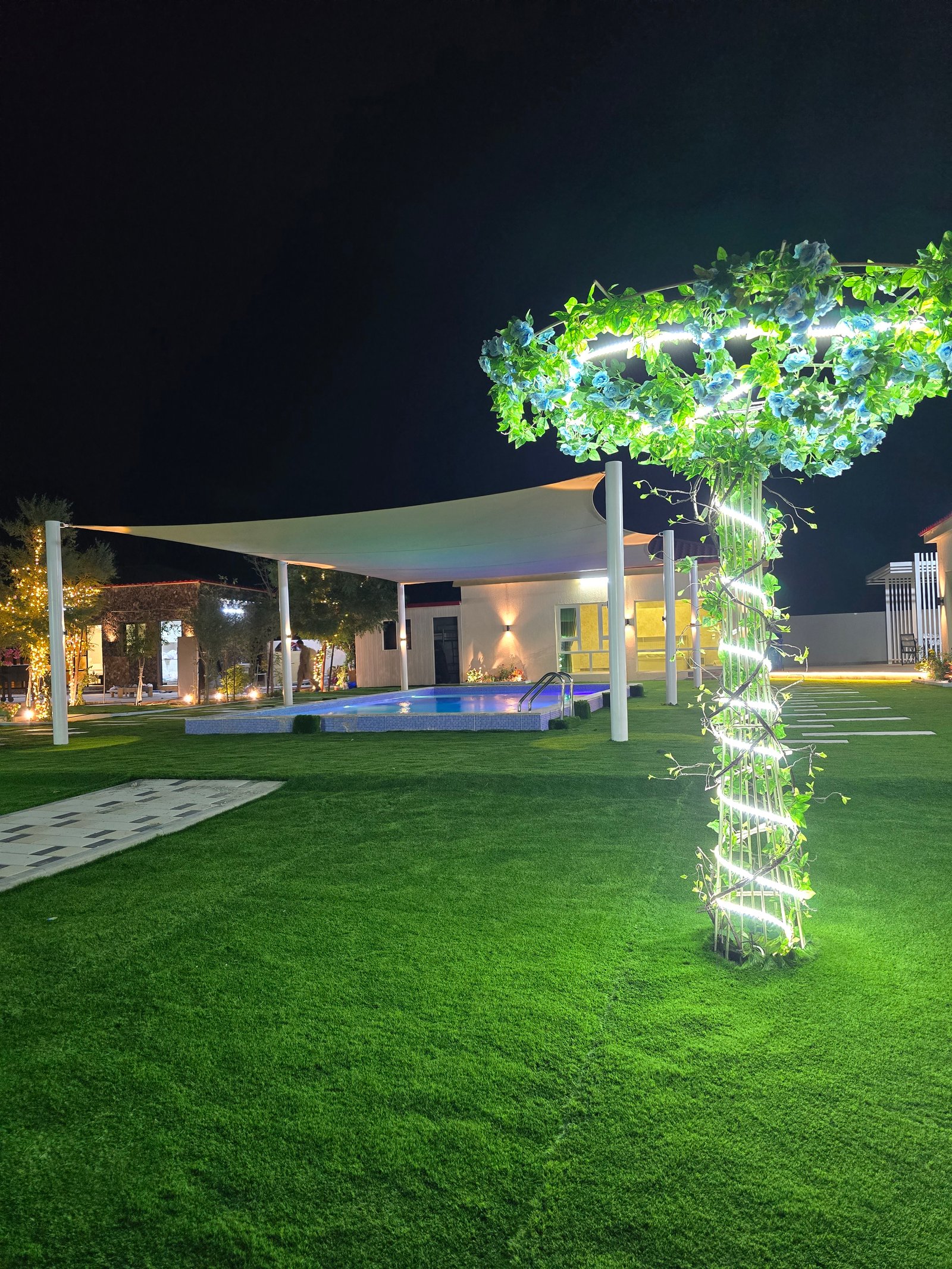 V.V Resort Outdoor Seating Area with scenic views