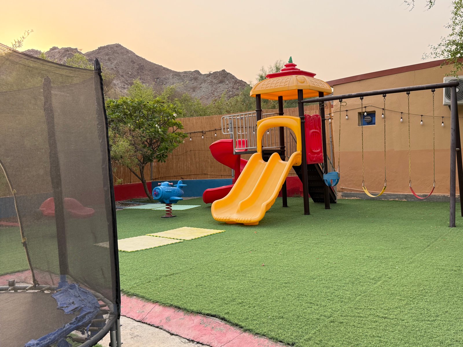 Wadi Alsidra Farmhouse Seating Area