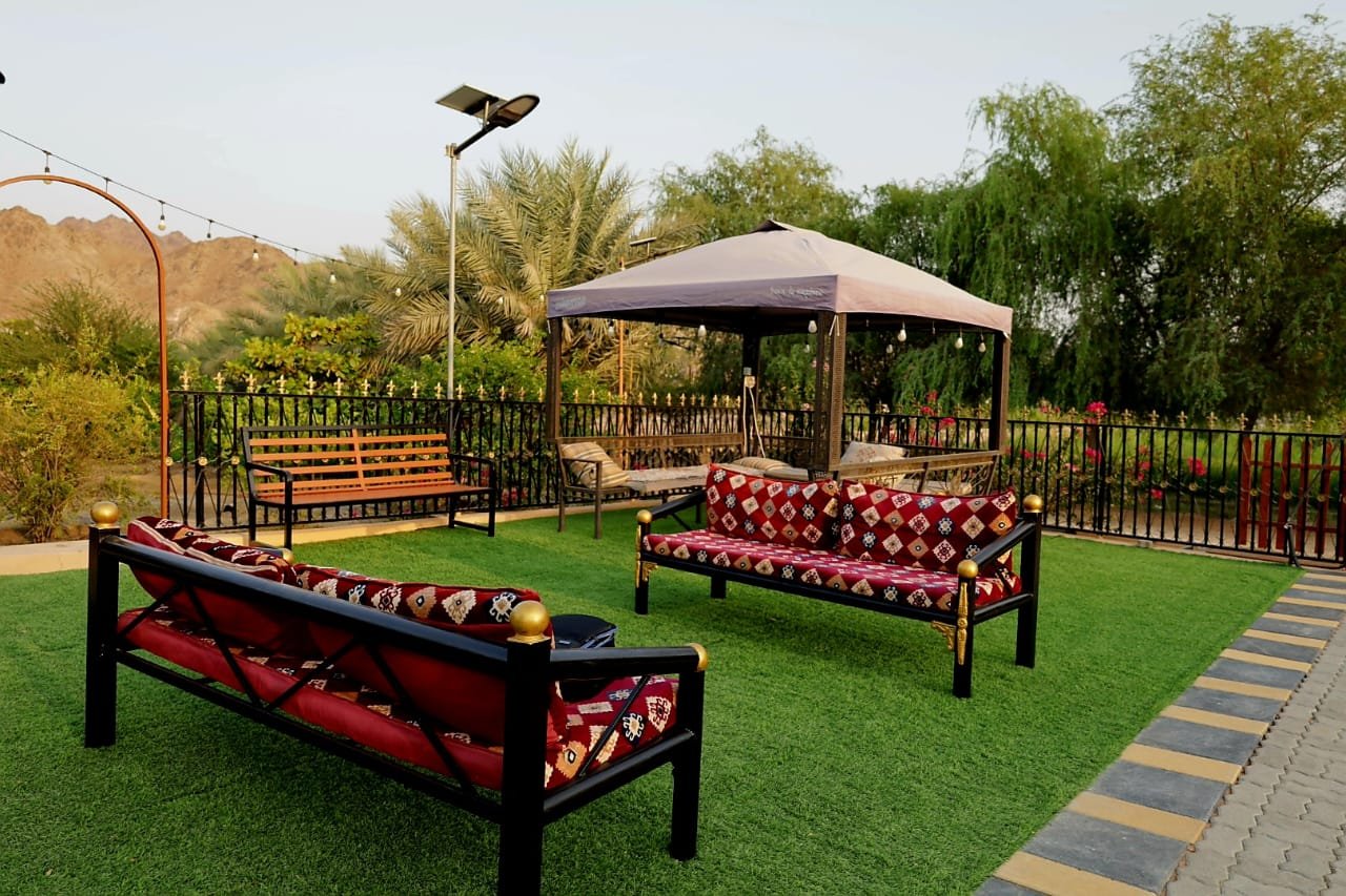 Wadi Alsidra Farmhouse Outdoor Seating
